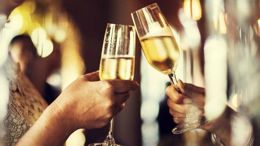 champagne toast