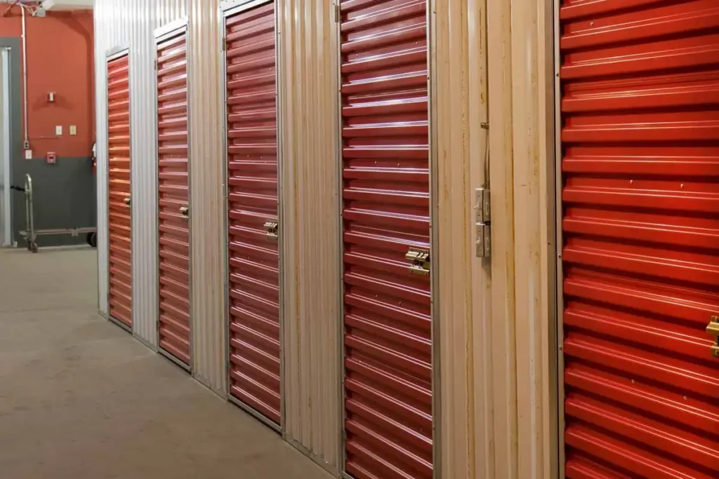 Private lockers at Mana Wine.